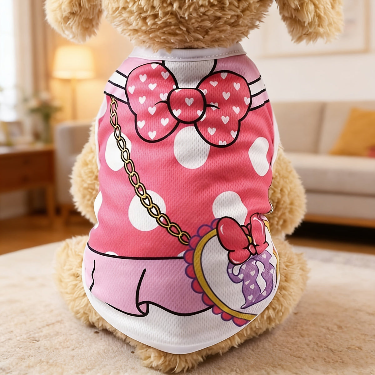 Dog Vest T-Shirt for Small Dogs, Soft Breathable Lightweight Pet Shirt for Teddy Bear Pomeranian - Spring Summer Dog Clothes for Casual Daily Wear, Cute Puppy Sweatshirt in 8 Colors & 5 Sizes S-XXL