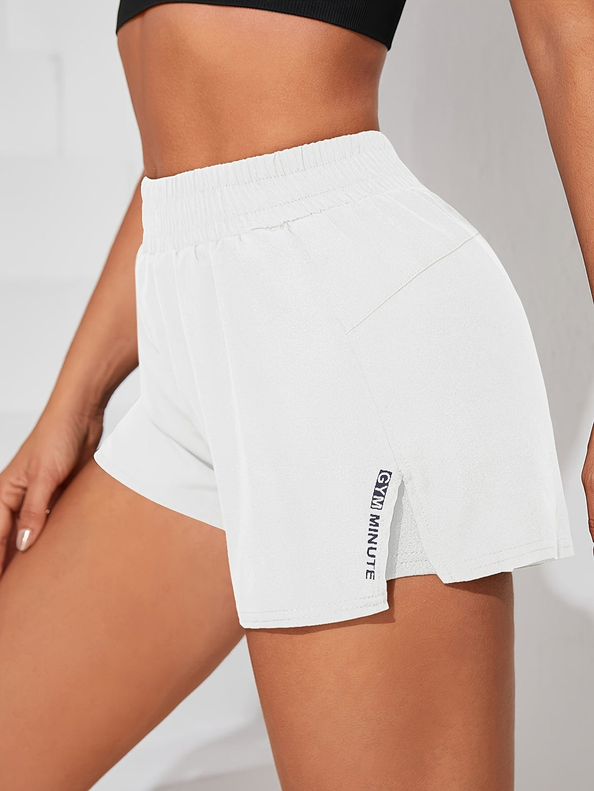 Women's Yoga Shorts with Pocket – Stretch Non-Sheer Sporty Casual Athletic Shorts for Workout Gym Running Spring Summer Fall