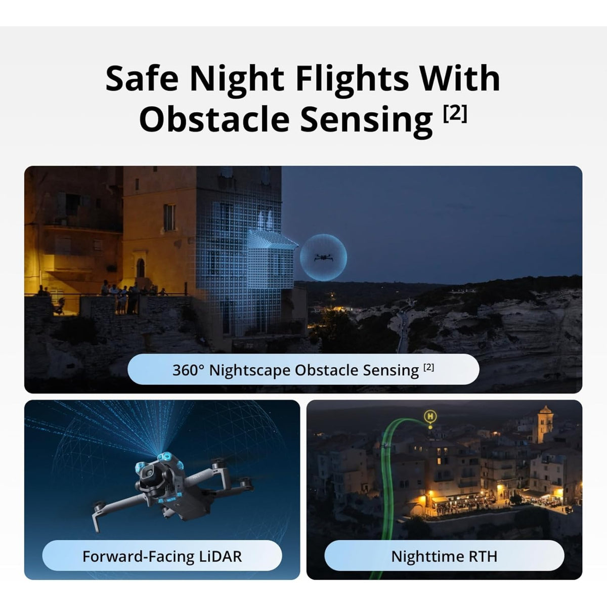 DJI Mini 5 Pro Fly More Combo Plus with DJI RC 2 - 1-Inch CMOS 4K/60fps Camera Drone, ActiveTrack 360°, 3-Way Obstacle Sensing, 47-Min Flight Time, 12km Transmission, Under 249g, Extra Battery Included