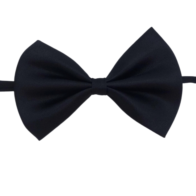 Pet Bow Tie Collar Adjustable for Dogs & Cats - Chic Durable Polyester Bow Tie, Fits Neck Size 9.8"-15.7", Stylish Costume Accessory for Small Medium Large Pets, Perfect for Parties Photos & Holidays