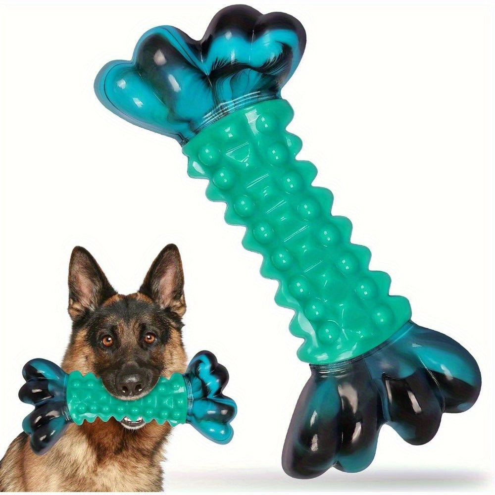 Nylon Dog Chew Bone for Aggressive Chewers – Super Tough Durable Dog Chew Toys for Medium & Large Breeds, Long-Lasting Indestructible Chew Bone for Power Chewers, Teeth Cleaning, Available 1pc or 2pcs