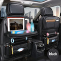 Car Rear Seat Organizer 2PCS – Premium Integrated Storage Box with Foldable Table, Footrest, Cup Holder, Tissue Box, Umbrella Holder & Laptop Base, Ultimate Car Travel Companion for Backseat Passengers