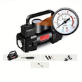 12V 150 PSI Portable Tire Inflator Air Compressor – Dual Cylinder Auto Air Pump with LED Digital Pressure Gauge, Auto Shutoff & LED Light for Car, SUV, Truck, Bicycle, Basketball & Inflatables