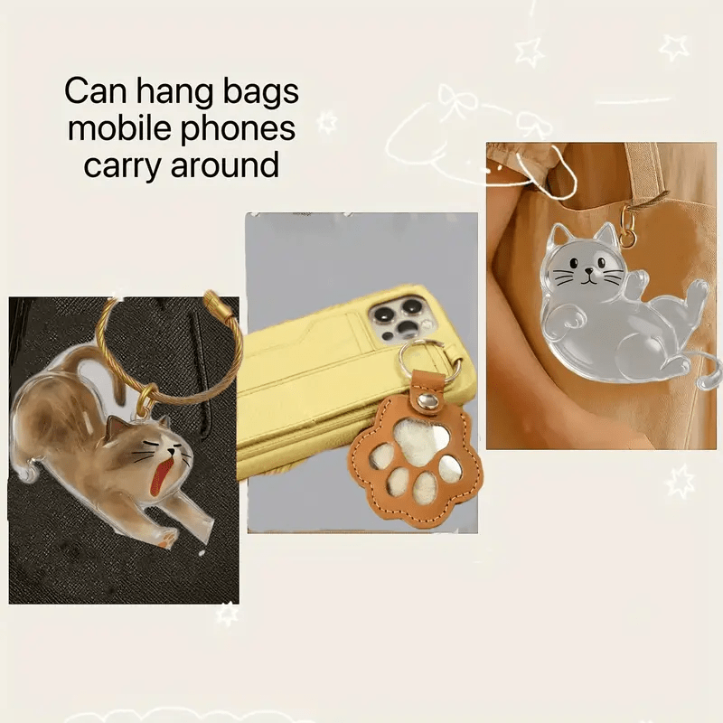 Pet Hair Keepsake Charms 3 Pack - Pet Fur Storage Souvenir Pendants for Bags Keychains & Phone, Memorial Accessories to Commemorate Your Beloved Cat or Dog, Unique Pet Loss Sympathy Gift