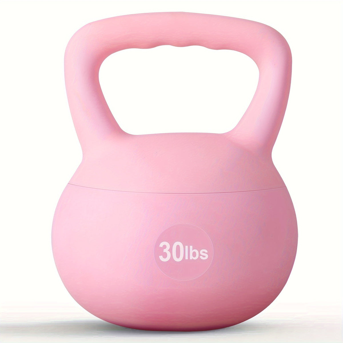 SOGES PVC Soft Kettlebell with Wide Non-Slip Handle – Iron Sand Filled Strength Training Kettlebell 10 to 30 lbs, Safe for Home Gym, Floor & Kids, Ideal for Women & Beginners, Swings Squats HIIT CrossFit