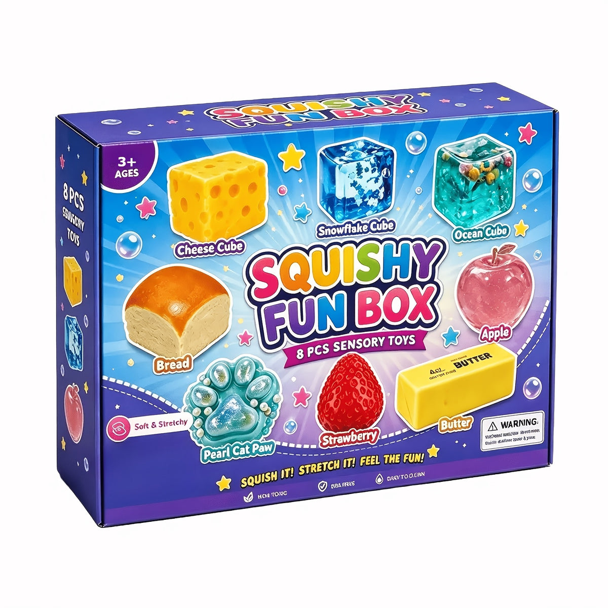 2026 Cute Malt Candy Advent Calendar Gift Box - 8 Surprise Candy Treats, Desktop Ornament, Holiday Decoration, Party Favor, Graduation Gift & Christmas Birthday Present for Kids, Teens & Adults