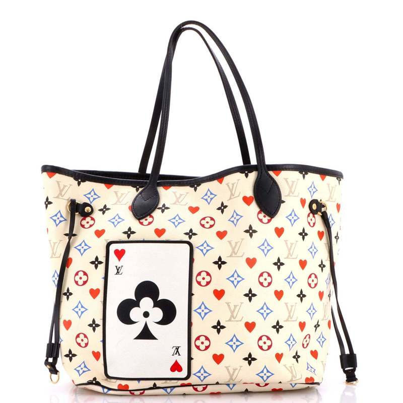 Louis Vuitton Neverfull NM Tote MM - Limited Edition Game On Multicolor Monogram | Excellent Pre-Owned Condition | Gold Hardware, Black Microfiber Interior | Authenticated Luxury Handbag
