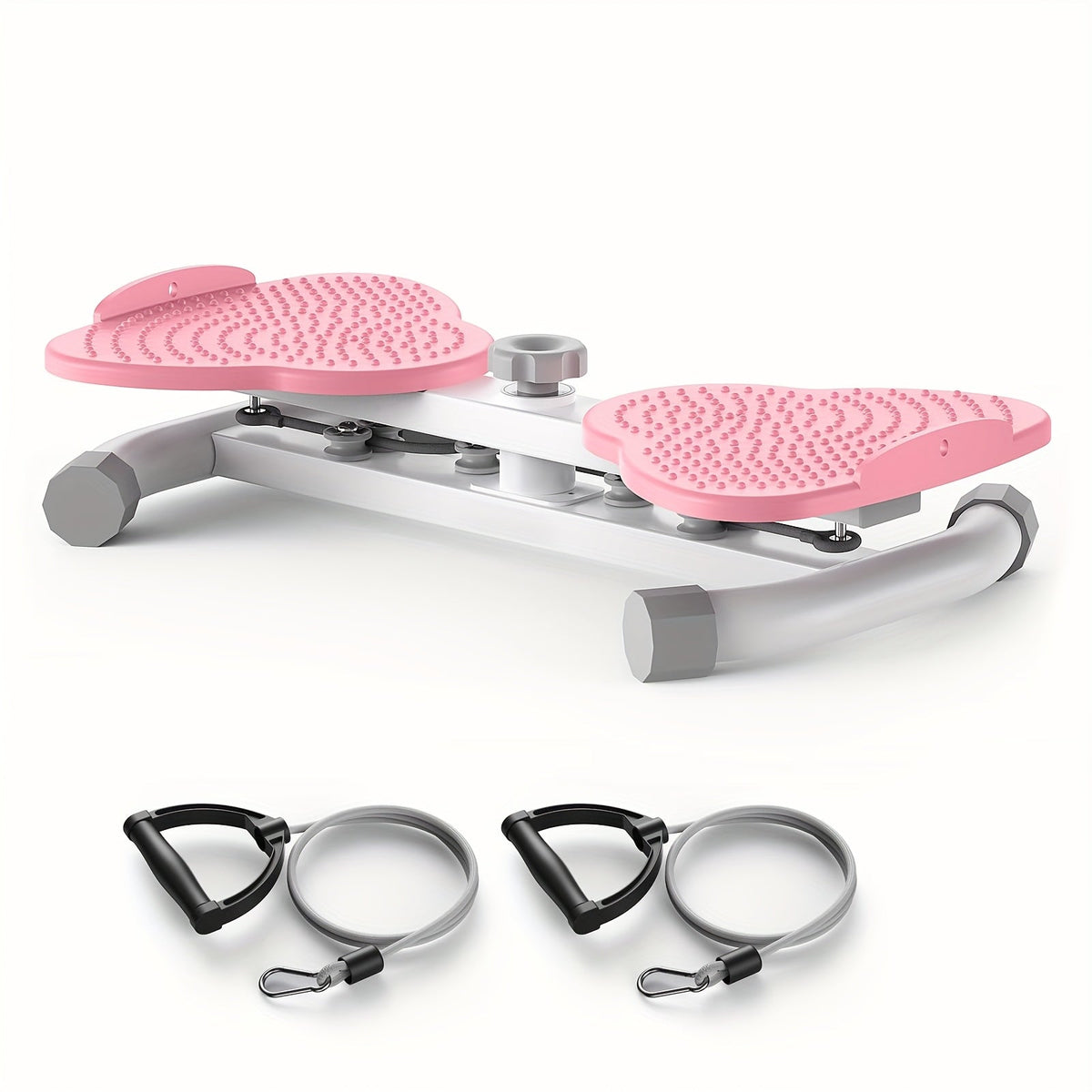 Waist Twisting Machine Ab Twister Board – 360° Noiseless Waist Twister Disc for Home Gym, 360 LBS Capacity, Digital Display Tracks Time, Reps & Calories, Includes Figure-8 Resistance Band