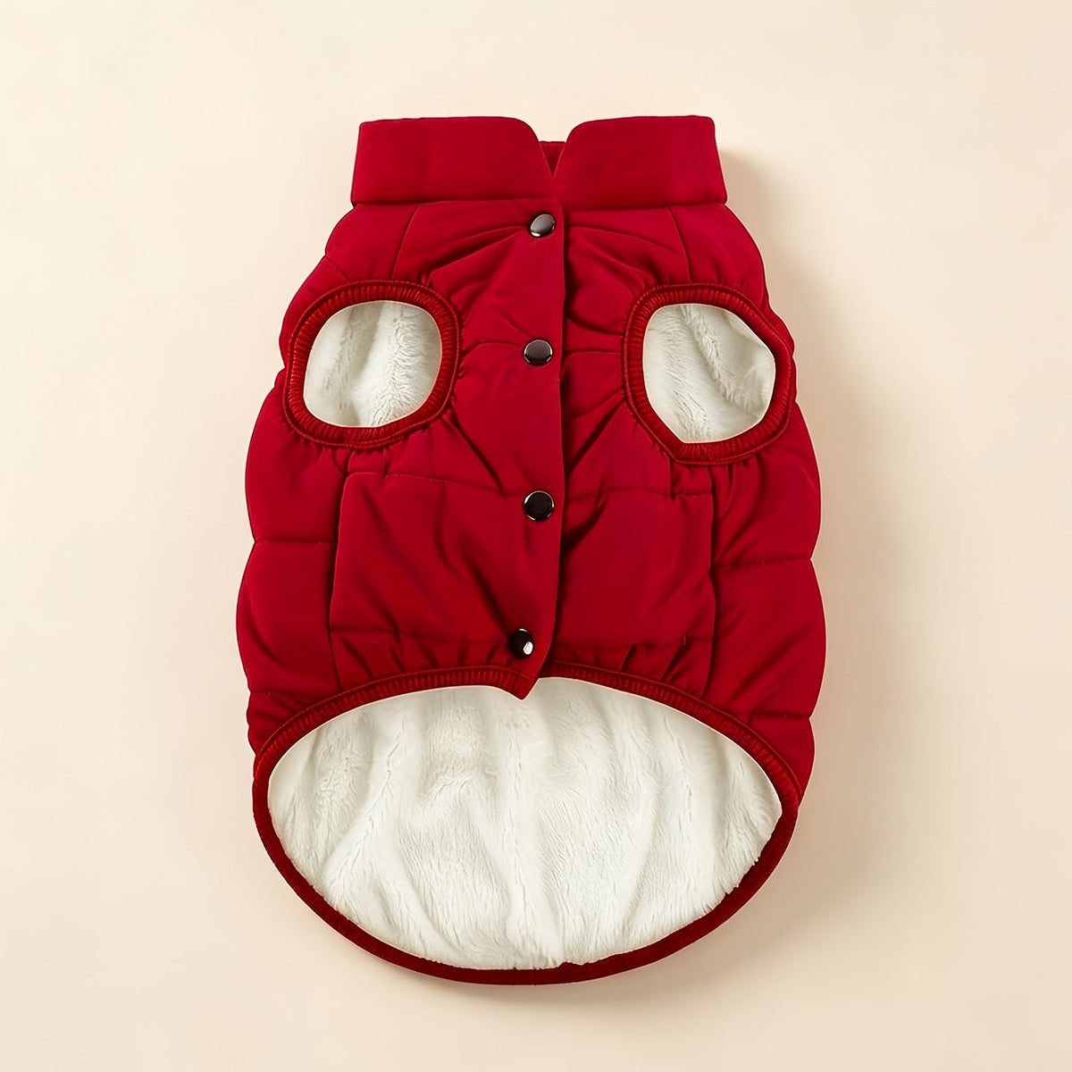 Large Dog Winter Vest Thickened Warm Outerwear Jacket for Cold Weather Fall Winter Dog Coat Windproof Padded Vest for Large Breed Dogs Outdoor Walking