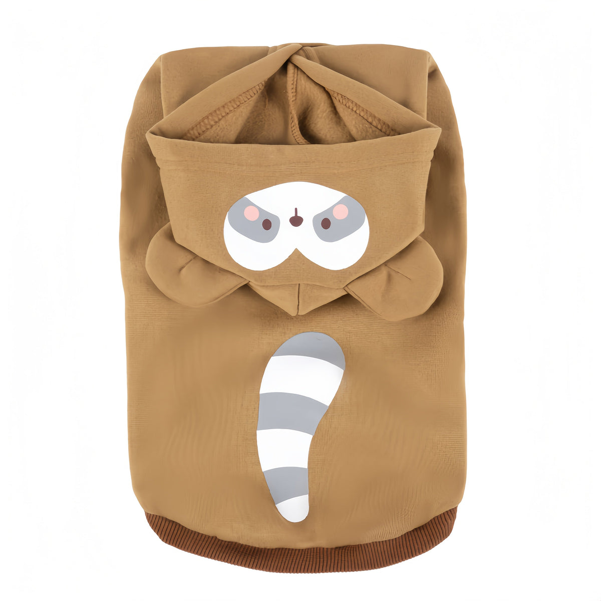 Cute Cartoon 3D Animal Dog Hoodie - Warm Polyester Knit Pet Sweatshirt for Small & Medium Dogs, Newborn Puppies, All-Season Puppy Clothes with Funny Animal Costume Design, Cozy Dog Outfit for Indoor & Outdoor Wear