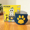 Pet Grooming Comb Set for Dogs Cats and Rabbits - Facial Wide-Tooth Needle Comb with Round Head Curved Design, Flea Comb and Tail Cleaning Comb for Small Face and Full Body Grooming