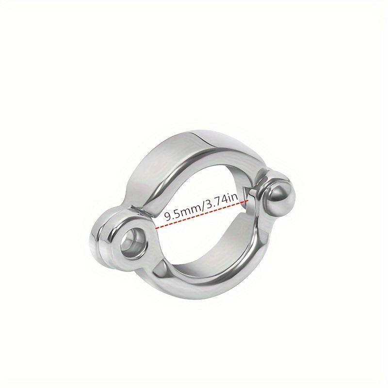 Bird Leg Rings Alloy Identification Bands 2pcs - Adjustable Open Foot Rings for Parrots, Cockatiels, Budgies, Lovebirds & Pigeons - 7 Sizes (5.5mm to 14.5mm) Pet Bird ID Rings