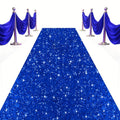 Sequin Aisle Runner 2x15FT Glitter Wedding Carpet Runner 12 Colors for Wedding Ceremony Bridal Shower Party Decoration Outdoor Indoor
