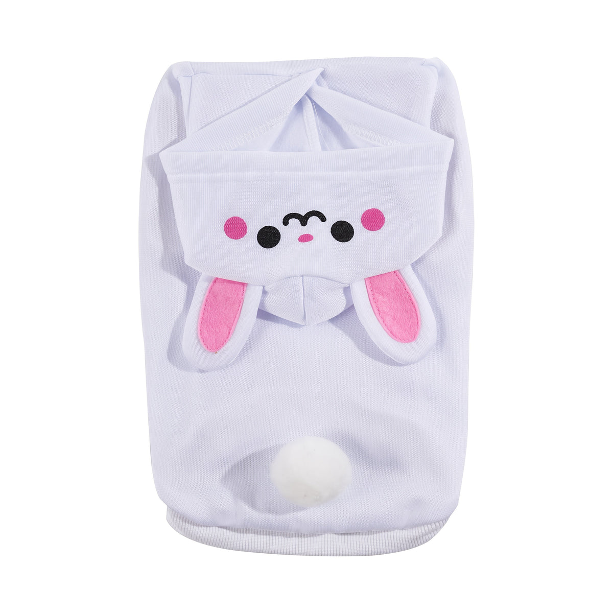 Cute Cartoon 3D Animal Dog Hoodie - Warm Polyester Knit Pet Sweatshirt for Small & Medium Dogs, Newborn Puppies, All-Season Puppy Clothes with Funny Animal Costume Design, Cozy Dog Outfit for Indoor & Outdoor Wear