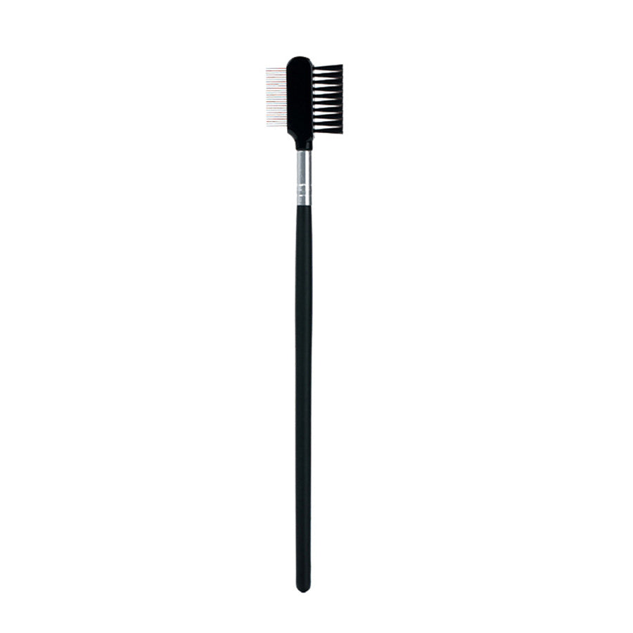 Pet Eye Tear Stain Remover Comb - Double-Sided Eye Grooming Brush for Removing Crust Mucus and Tear Stains, Eye Care Tool for Small Cats and Dogs, Pet Grooming Accessories, Black