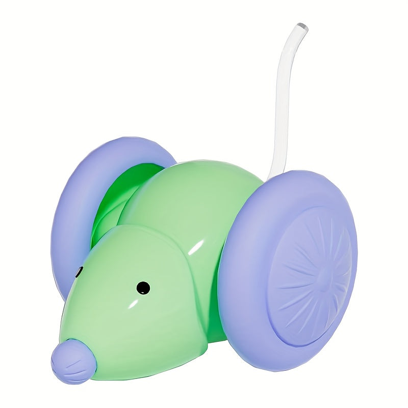 Smart Electric Mouse Cat Toy Automatic Sensing - Self-Entertainment Boredom Relief Interactive Kitten Toy, Auto-Teasing Motion Cat Toy for Indoor Cats, Hands-Free Cat Exercise & Play