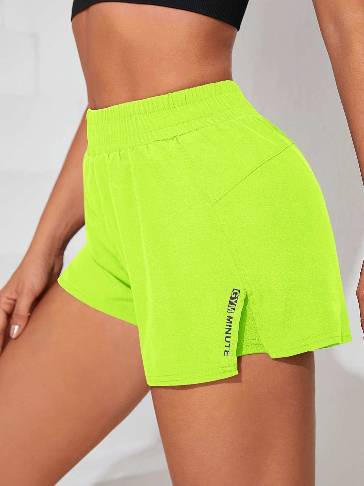 Women's Yoga Shorts with Pocket – Stretch Non-Sheer Sporty Casual Athletic Shorts for Workout Gym Running Spring Summer Fall