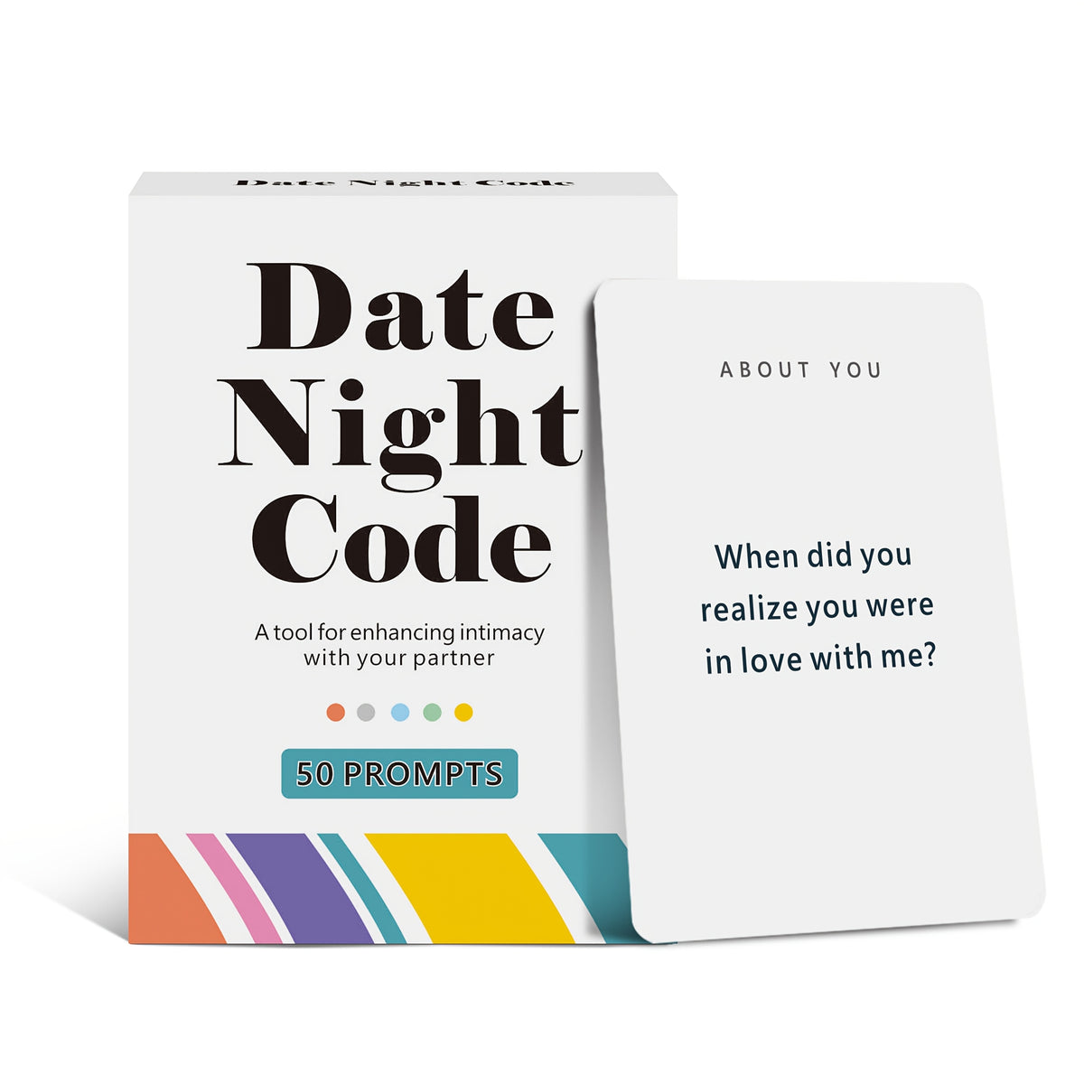Couples Card Game for Date Night Secret Password Game for Partners Romantic Conversation Starter Cards Relationship Building Activity Valentine's Day Anniversary Christmas Gift for Boyfriend Girlfriend