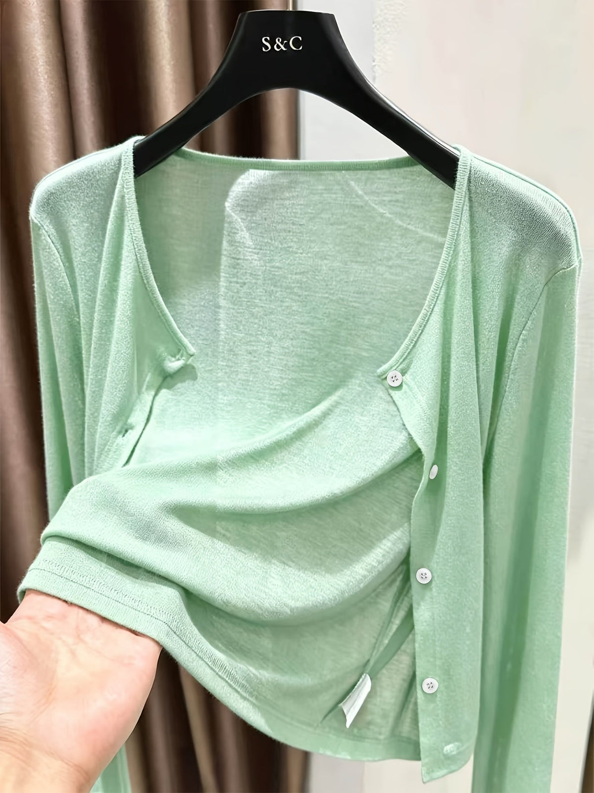 Women's Thin Shawl Cardigan Light Cover-Up Jacket – Lightweight Open Front Outerwear for Spring Summer Beach Vacation