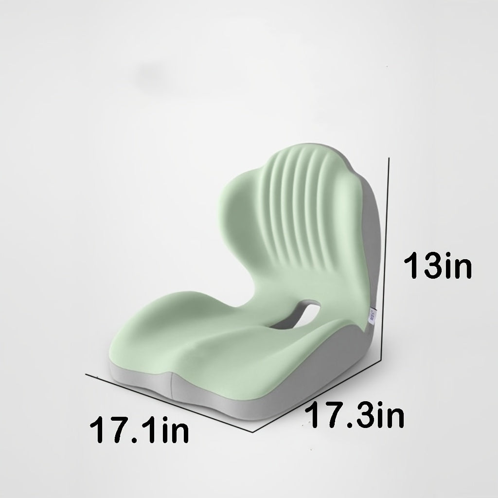 Lumbar Support Cushion for Office Chair & Car Seat – Memory Foam Lower Back and Hip Support Pillow, Ergonomic Breathable Design for Prolonged Sitting, Driving, Work from Home, Multiple Colors