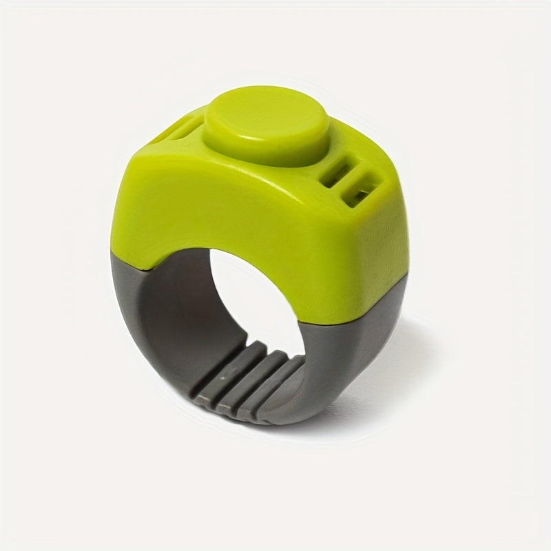 Ring Clicker for Dog Training - Hands-Free Finger Ring Design Pet Training Clicker for Dogs, Cats, Birds, Horses & Rabbits - No Battery, Adjustable Fit, Fashionable Colors