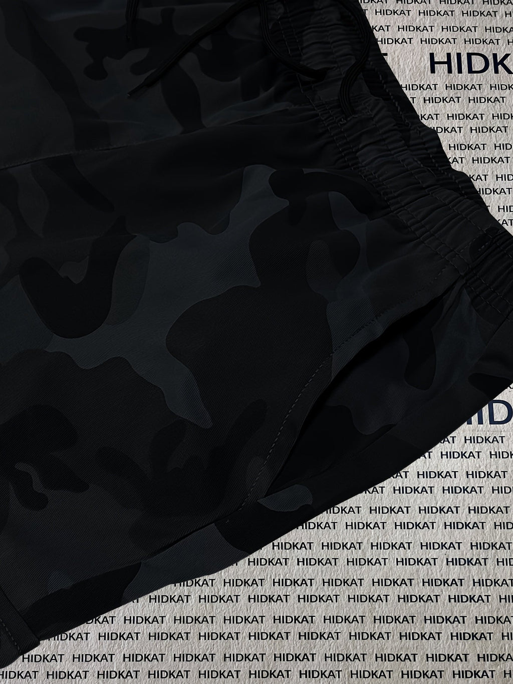 Women's Camo Cargo Pants – Lightweight Breathable Hiking Outdoor Casual Long Pants Multi-Pocket Elastic Waist XS-XXL Camouflage