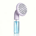 Silicone Pet Bath Brush with Soap Dispenser – Dog & Cat Grooming Massage Brush, Soft Bristle Shampoo Scrubber for Bathing, Deep Cleaning & Deshedding, Available in Purple & White