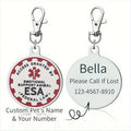 Personalized Pet ID Tag Custom Engraved Dog Cat Name Tag with Owner Phone Number Durable Anti-Lost Pet Tag Gift for Dogs Cats