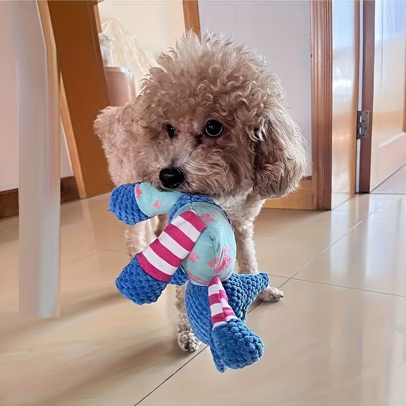 16-Piece Squeaky Plush Dog Toy Set – Cute Random Style Small Pet Plush Toys, No Battery Needed, Soft Squeaker Toys for Small Dogs to Chew & Play, Variety Pack Gift for Puppies & Small Pets