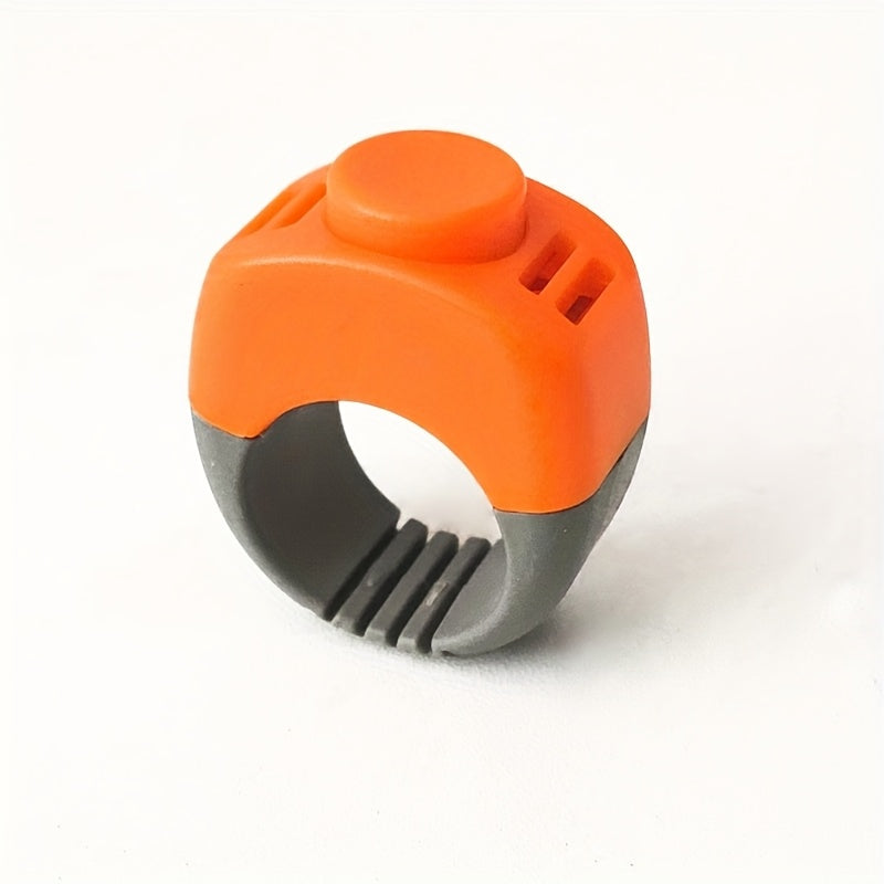 Ring Clicker for Dog Training - Hands-Free Finger Ring Design Pet Training Clicker for Dogs, Cats, Birds, Horses & Rabbits - No Battery, Adjustable Fit, Fashionable Colors