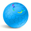 Rechargeable Smart Automatic Bouncing Ball for Cats & Dogs - Interactive Electric Pet Toy Bite Resistant Self-Moving Ball Indoor Exercise Toy 6 Colors Blue Green Pink Yellow Orange Grey