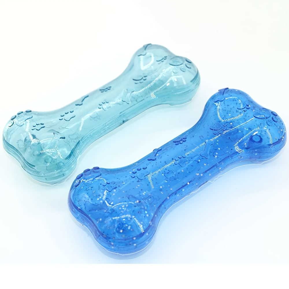 Squeaky Dog Chew Toy – Fun & Cute Interactive Squeaker Toy for Dogs, Reduces Boredom & Anxiety, Engages Chewing Instinct, Durable Dog Play Toy for Small Medium Large Dogs, Multiple Colors incl. Glow-in-Dark