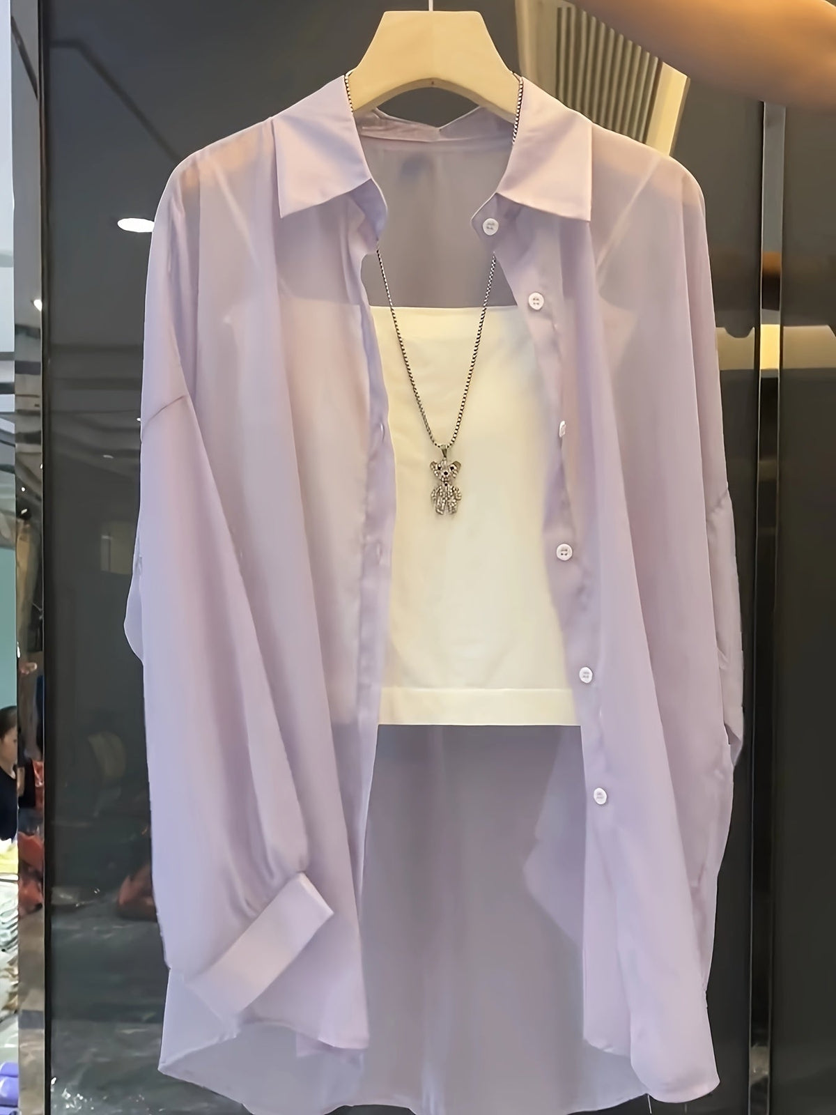 Women's French Style Cardigan Shirt Jacket Lightweight Long Sleeve Thin Open Front Versatile Layering Top Spring Summer 2025 Multi-Color S-XXL