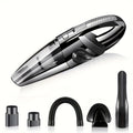 Handheld Car Vacuum Cleaner 4200PA Super Suction, 1800mAh Cordless Portable Vacuum with 5 Attachments, Low Noise for Car Interior, Pet Hair, Home Cleaning – Pink Gift for Women