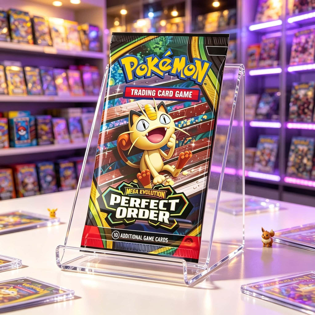 Pokemon Mega Evolution ME3 Booster Pack Factory Sealed – 10 Cards Per Pack, TCG Collection for Collectors, Card Opening, Binder Storage & Gift