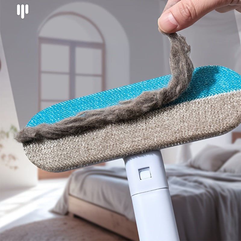 Pet Hair Remover Brush – Multi-Functional Dog & Cat Hair Cleaner Lint Roller for Carpets, Sofas, Beds & Furniture, Reusable Grooming Hair Picker for Home Use