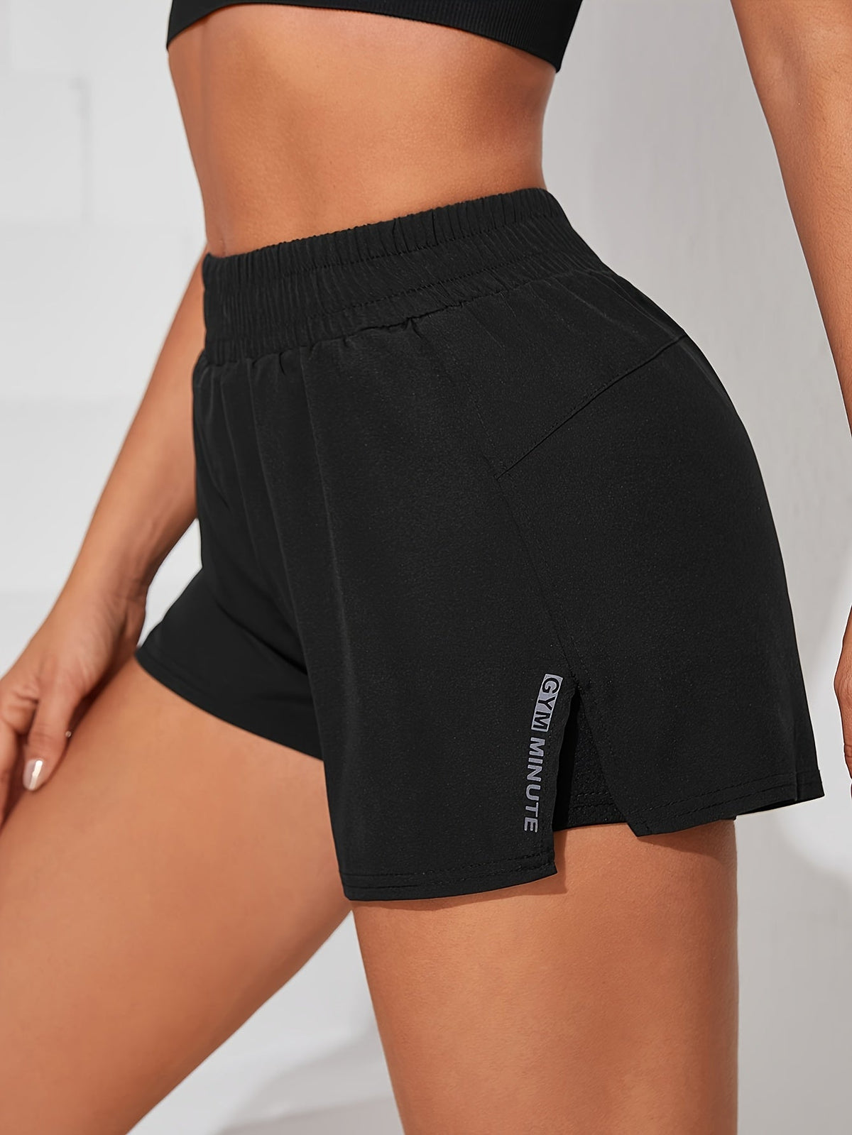 Women's Yoga Shorts with Pocket – Stretch Non-Sheer Sporty Casual Athletic Shorts for Workout Gym Running Spring Summer Fall
