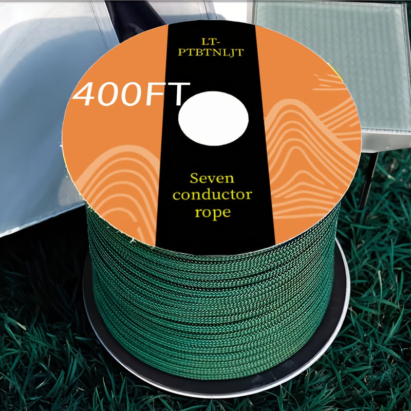 7-Core Paracord Tent Rope Multi-Purpose Outdoor Rope – Nylon Camping Rope for Tent Tie-Down Hanging Bracelet Keychain Backpack, 30M 50M 100M Vivid Colors Sturdy Structure