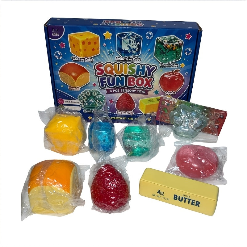 2026 Cute Malt Candy Advent Calendar Gift Box - 8 Surprise Candy Treats, Desktop Ornament, Holiday Decoration, Party Favor, Graduation Gift & Christmas Birthday Present for Kids, Teens & Adults