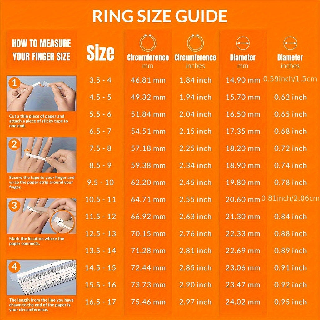 9 Piece Princess Cut Cubic Zirconia Bridal Wedding Ring Set for Women – Stackable Engagement Rings, Classic Jewelry Gift for Girlfriend & Wife