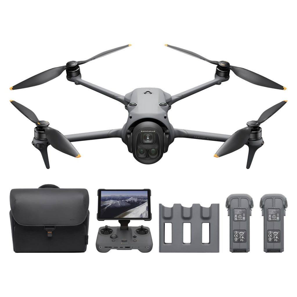 DJI Mavic 4 Pro Creator Combo with RC Pro 2 – 100MP Hasselblad Tri-Camera Drone, 6K/60fps HDR, 360° Infinity Gimbal, 51-Min Flight, 30km O4+ Transmission, 3 Batteries & Charging Hub