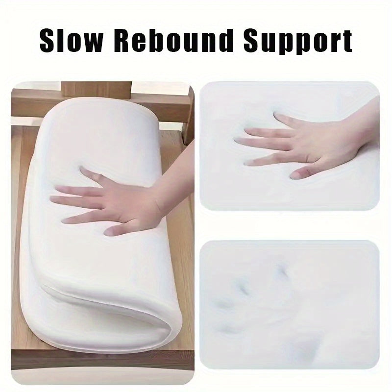 1.5-Inch Memory Foam Seat Cushion with Washable Cover – Non-Slip Grip, Pressure Relief & Posture Support for Office Chair, School Desk, Truck & Wheelchair