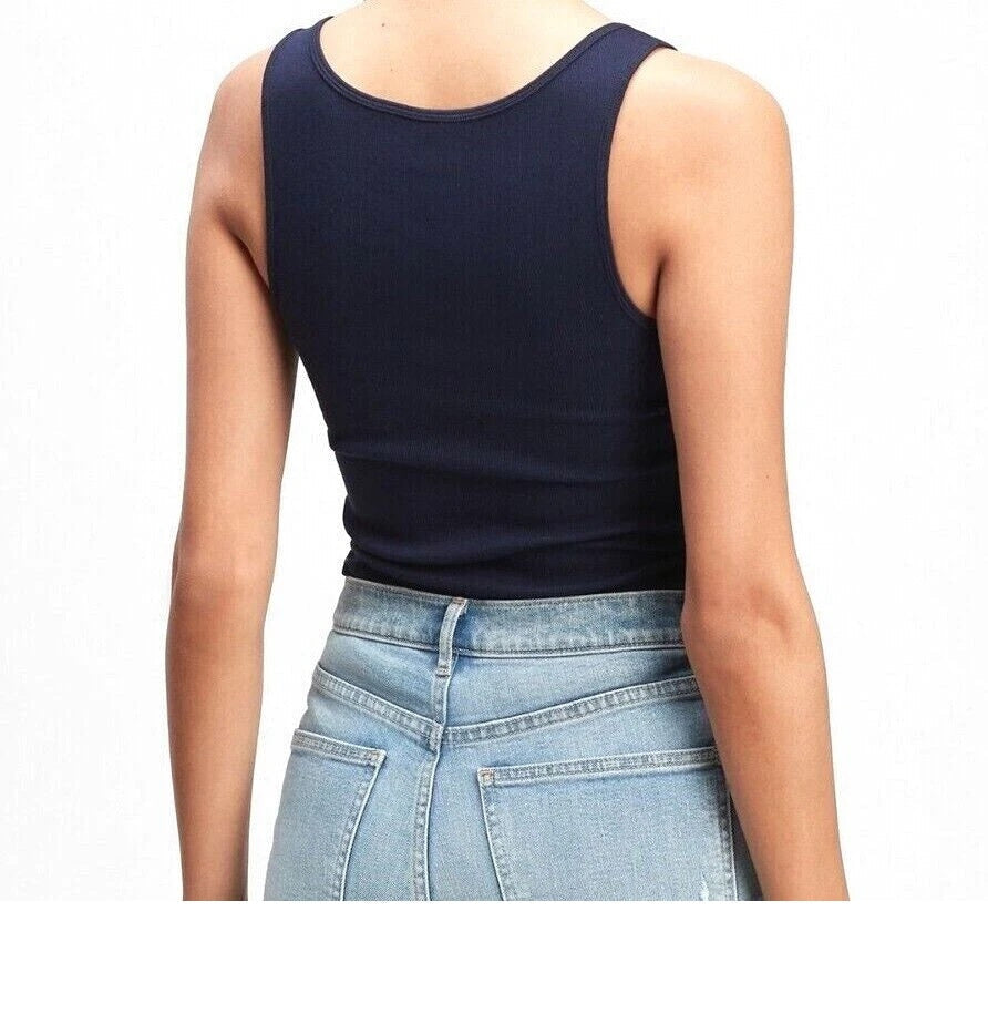 Women's 100% Cotton Ribbed Tank Top Tagless Sleeveless Undershirt Round Neck Multipack 3 6 9 12 Pcs Random Colors S-XXL