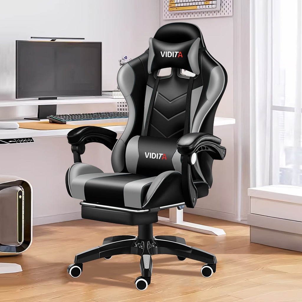 Ergonomic Gaming Chair Racing Style with Lumbar Support High Back Adjustable Office Chair for Adults Teens PC Computer Desk Chair Recliner