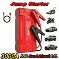 Portable Car Jump Starter with Air Compressor 20000A Peak 7-in-1 Battery Booster Pack with 150PSI Tire Inflator, Power Bank, LED Light & LCD Display – 12V Emergency Roadside Kit for Car SUV Truck