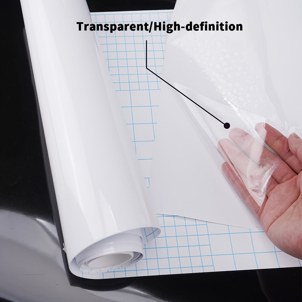 Anti-Cat Scratch Tape Transparent Self-Adhesive Furniture Protector - 3 Yard Roll Cat Scratch Deterrent Film for Sofa Couch Doors & Carpet - 4 Width Options (5.9", 11.8", 17.7", 23.6")