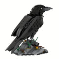 MOC 357 Piece Raven Building Blocks Set – Animal Bird Brick Model Kit – Creative STEM Construction Toy for Teens & Adults – Halloween, Christmas & Birthday Gift Idea for Bird Lovers & Collectors