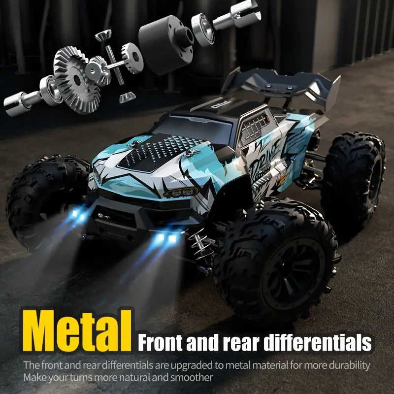 4WD RC Racing Car High-Speed Electric Off-Road Drift Remote Control Car for Adults & Professional Players – Carbon Brush Motor, Fast RC Truck