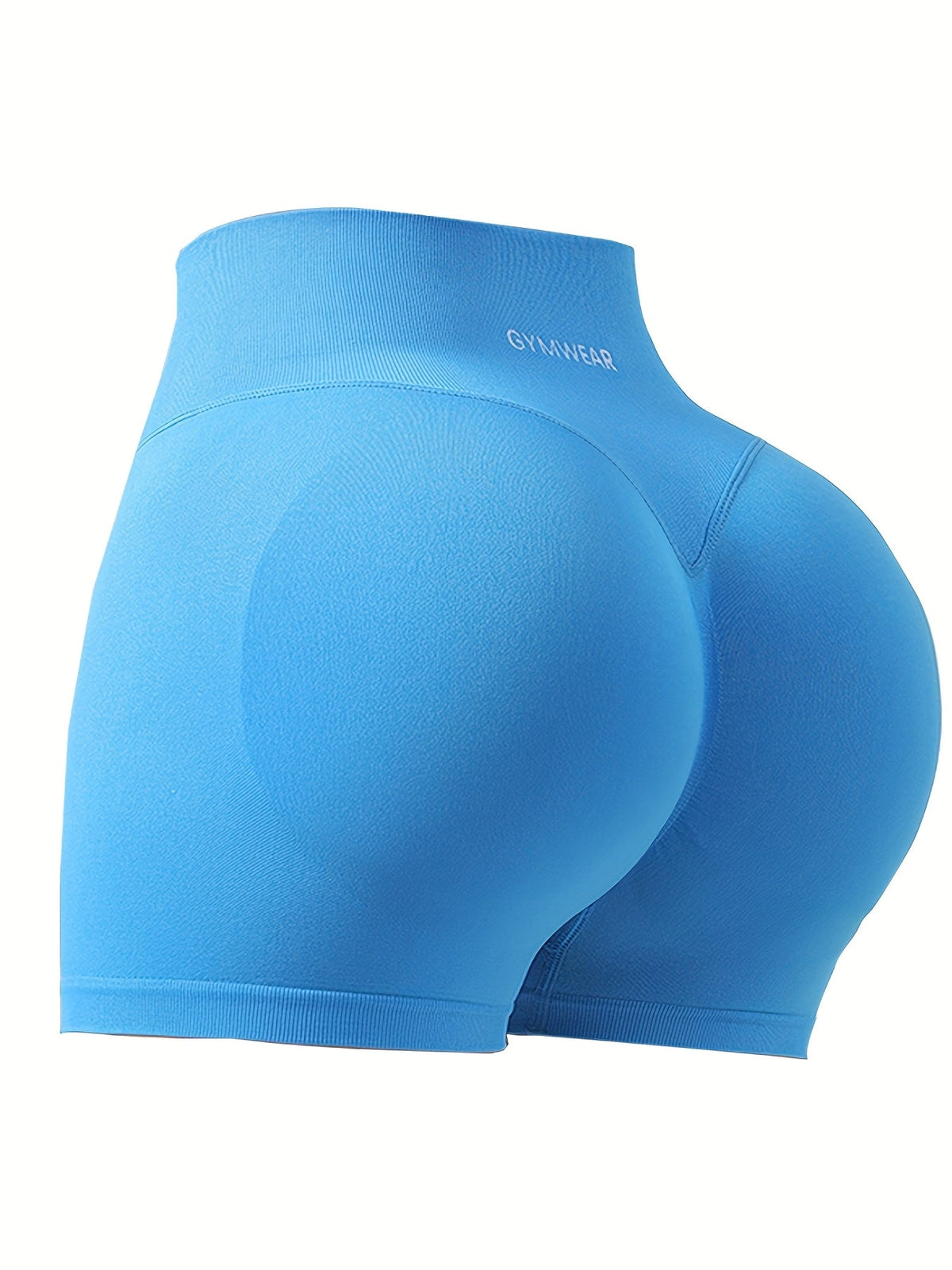 Butt Lifting Workout Shorts Women - Peach Butt High Waist Fitness Shorts, Breathable Three-Quarter Compression Legging Shorts, Embroidered Gym Athletic Shorts S M L XL