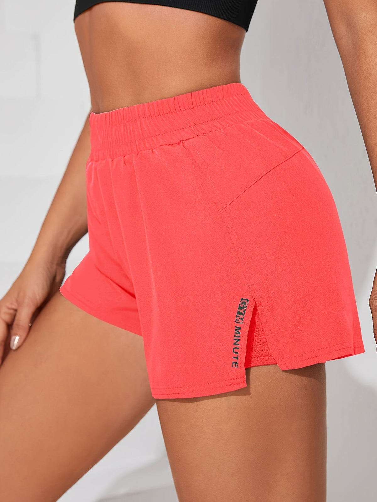 Women's Yoga Shorts with Pocket – Stretch Non-Sheer Sporty Casual Athletic Shorts for Workout Gym Running Spring Summer Fall